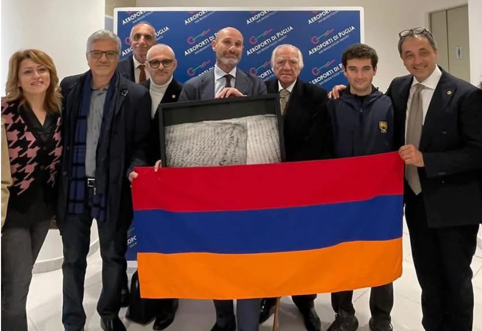 Между Ереваном и итальянским городом Бари запущен прямой рейс 