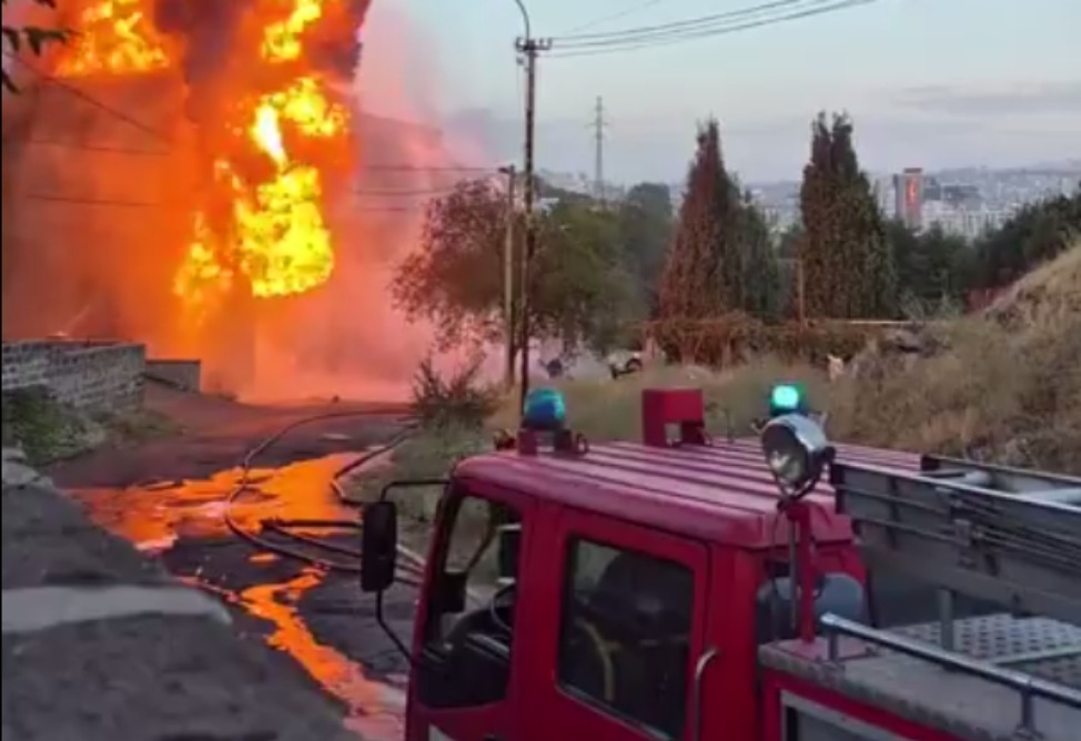 Major fire at Yerevan substation: injuries, power outages, and investigation into causes