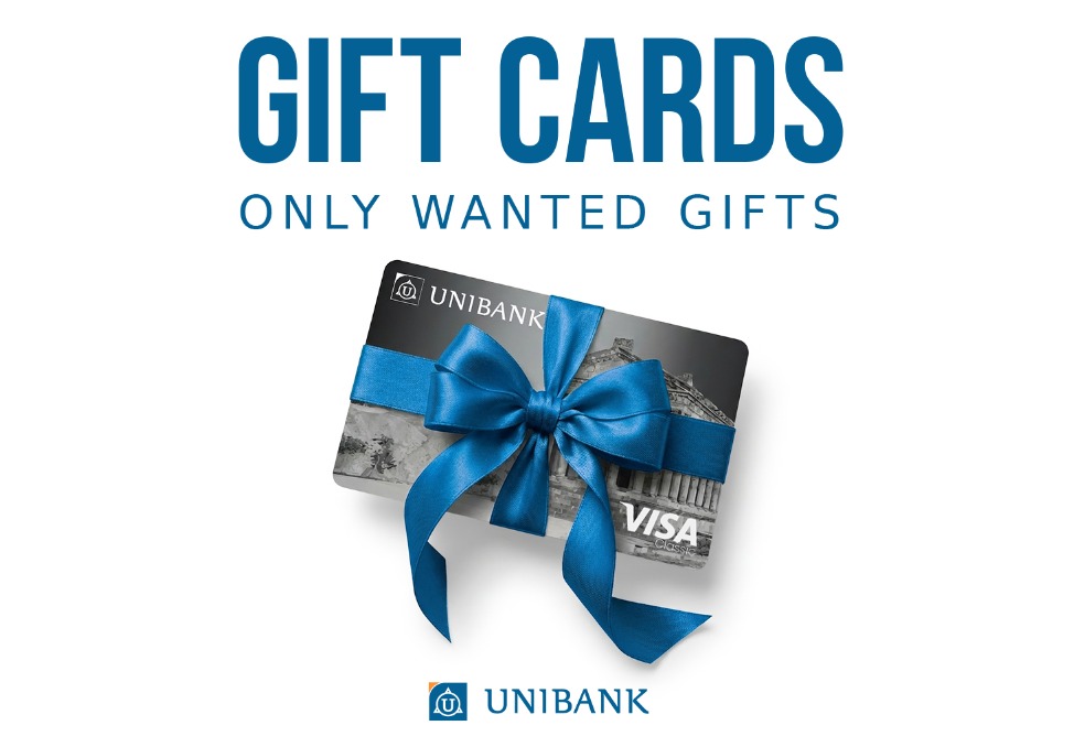 Unibank Launches Gift Cards