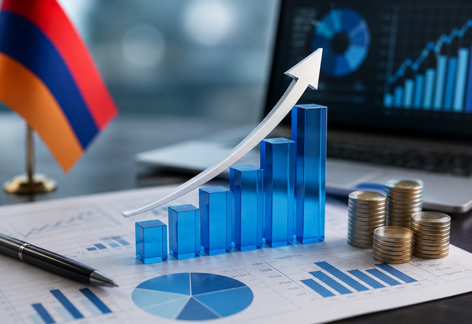 Экономическая активность в Армении выросла на 7,9% за 6 месяцев 2026 года 