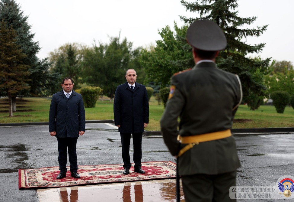 Վրաստանի պաշտպանության նախարարը պաշտոնական այցով ժամանել է Հայաստան