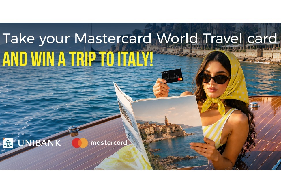 Юнибанк разыграет поездку в Италию среди новых держателей карт Mastercard World «Travel»