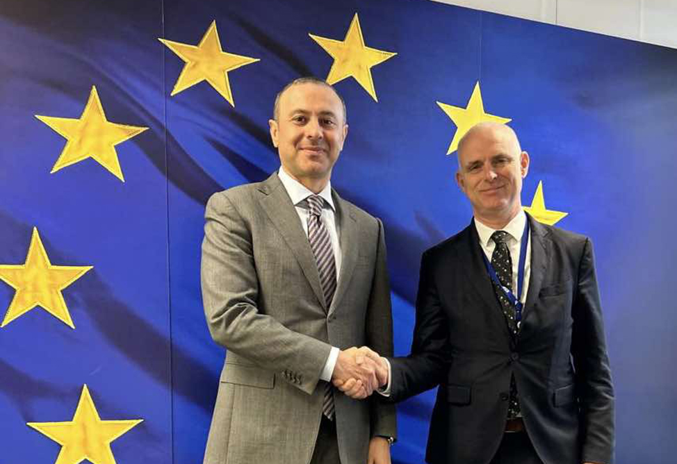Armen Grigoryan discussed economic opportunities for projects in the region with advisor to President of the European Commission