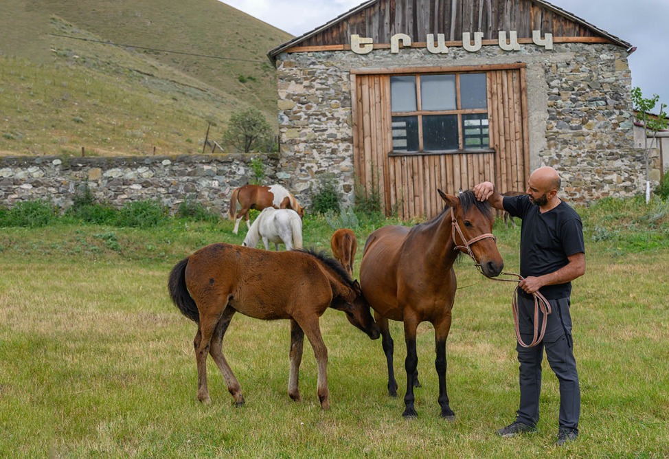 В селе Драхтик Гегаркуникской области создано уникальное место для любителей верховой езды и природы — «Ерамак» В селе Драхтик Гегаркуникской области создано уникальное место для любителей верховой езды и природы — «Ерамак»