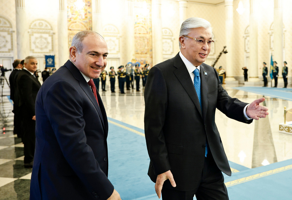 Leaders of Armenia and Kazakhstan emphasize importance of TRIPP and Crossroads of Peace projects