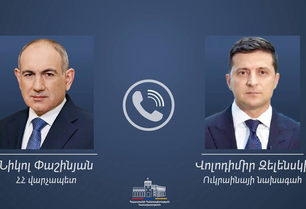 Пашинян и Зеленский обсудили армяно-украинское сотрудничество и региональные процессы