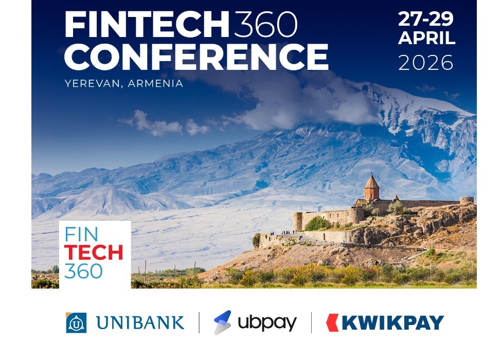 The FINTECH360 conference will be held in Yerevan from April 27 to 29