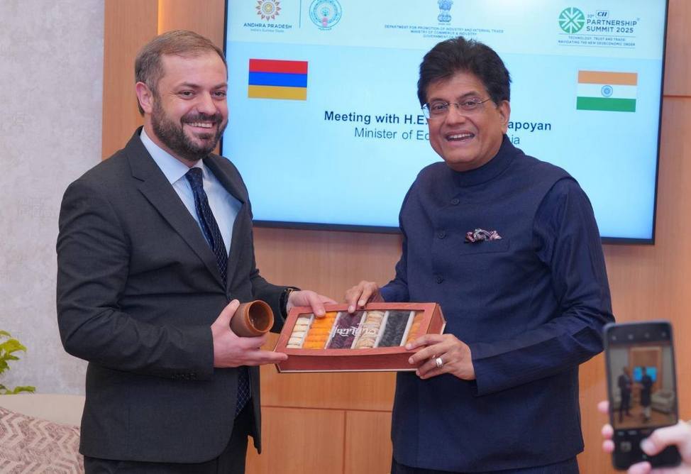 Армянский проект «Перекрёсток мира» может стать новым связующим звеном между Индией, Россией и Европой - министр