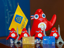 Unibank offers Visa cards with official symbols of the Olympic Games