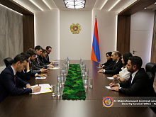 Secretary of Armenian Security Council discussed cooperation in nuclear energy with French Framatome