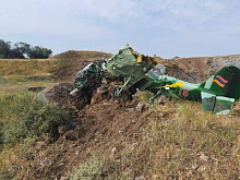 Plane crashes outside Yerevan, two killed