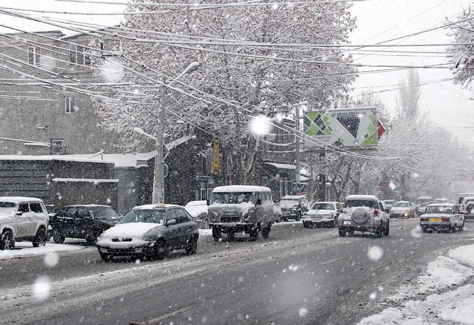 Roads currently open in Armenia despite snow
